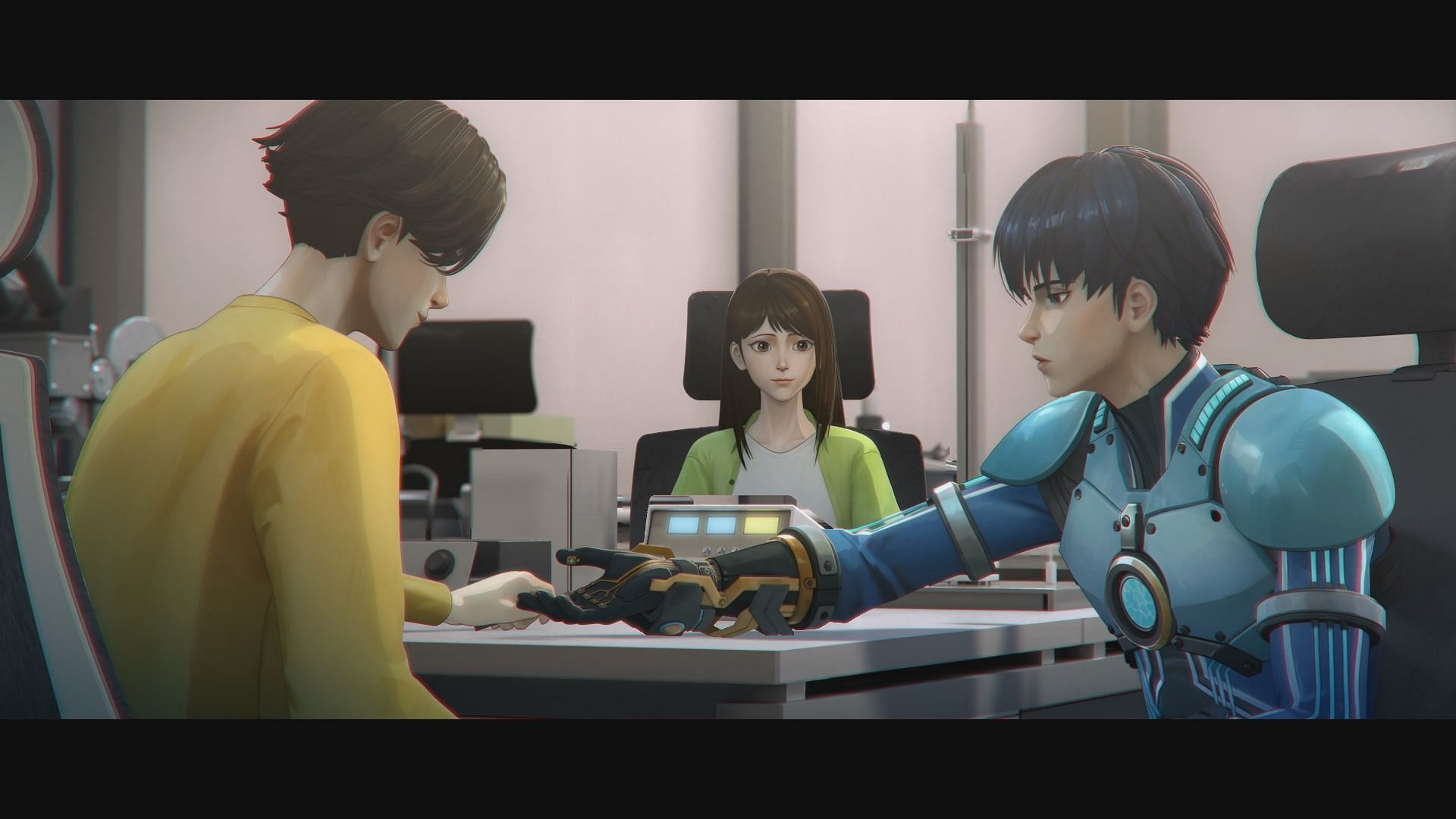 Yang Cheng enjoys his new life as E-Soul (Image via Pb Animation/LAN Studio/Paper Plane Animation)